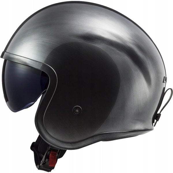 MOTORCYCLE HELMET OPEN LS2 OF599 SPITFIRE II JEANS TITANIUM XL Manufacturer's catalog number AK3659910086