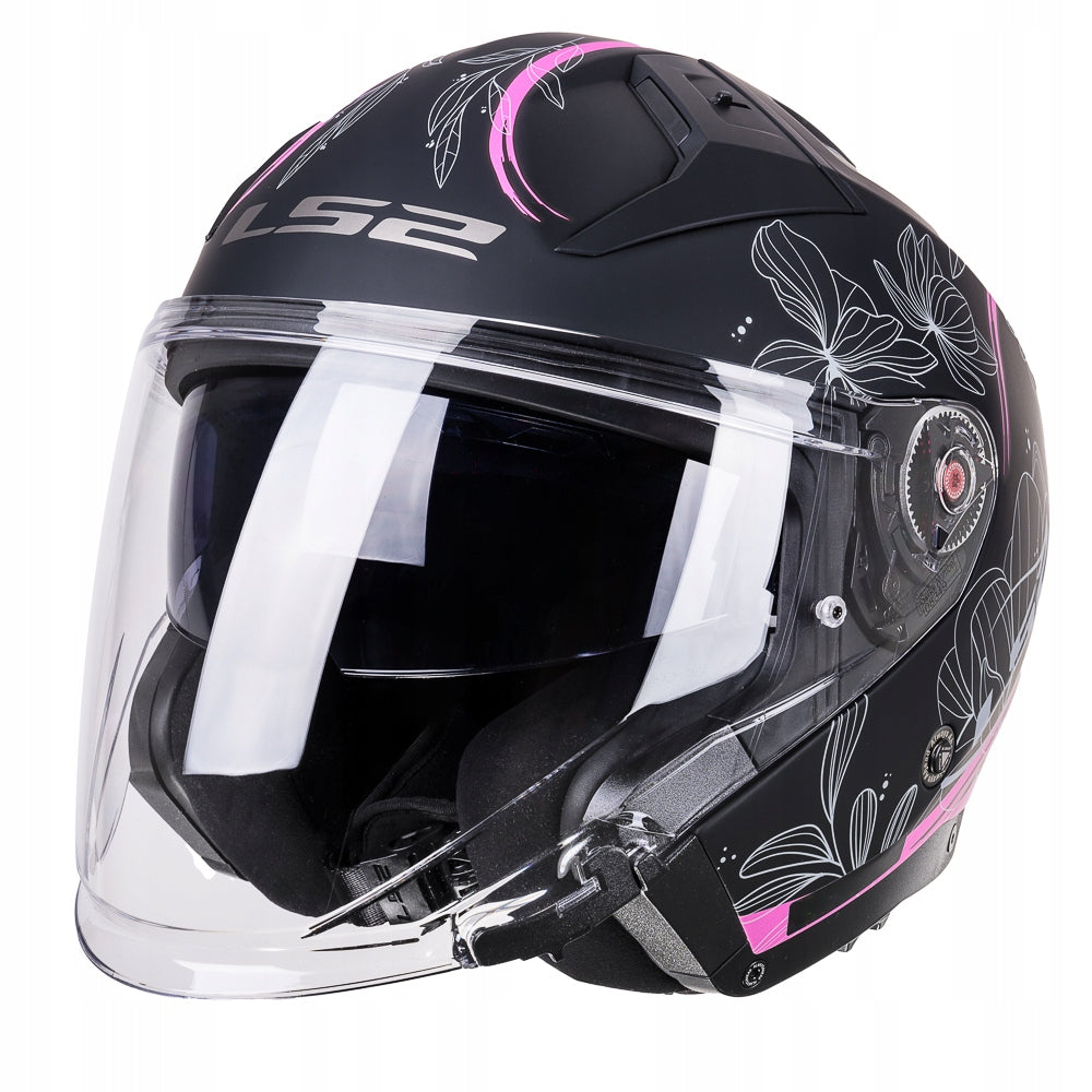 MOTORCYCLE HELMET OPEN LS2 OF603 INFINITY II LOTUS MATT PINK M Manufacturer LS2