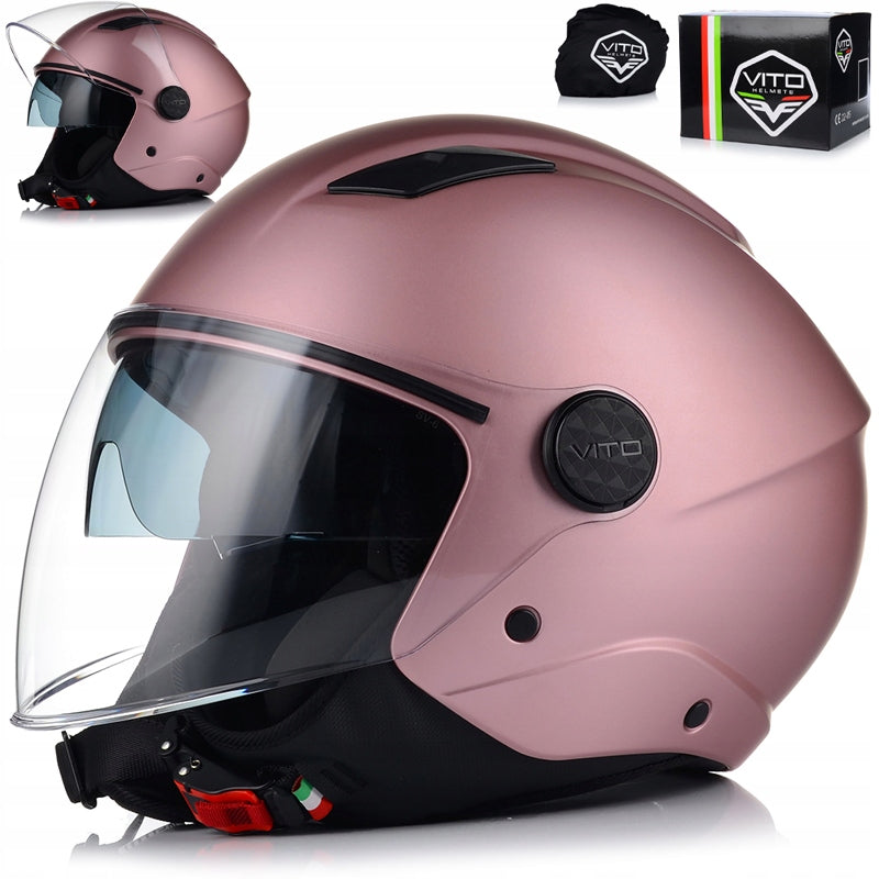 MOTORCYCLE HELMET OPEN | VITO SARENTA WOMEN | SCOOTER CHOPPER + BLEND