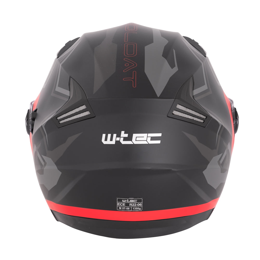 MOTORCYCLE HELMET OPEN W-TEC Barcel Vermella SCOOTER BLENDA JET r. XXL Manufacturer W-tec