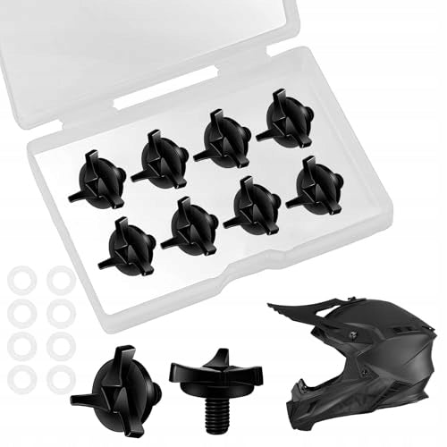 MOTORCYCLE HELMET SCREWS SPARE ABS SET OF 8 PIECES WITH BOX Manufacturer Apec Braking