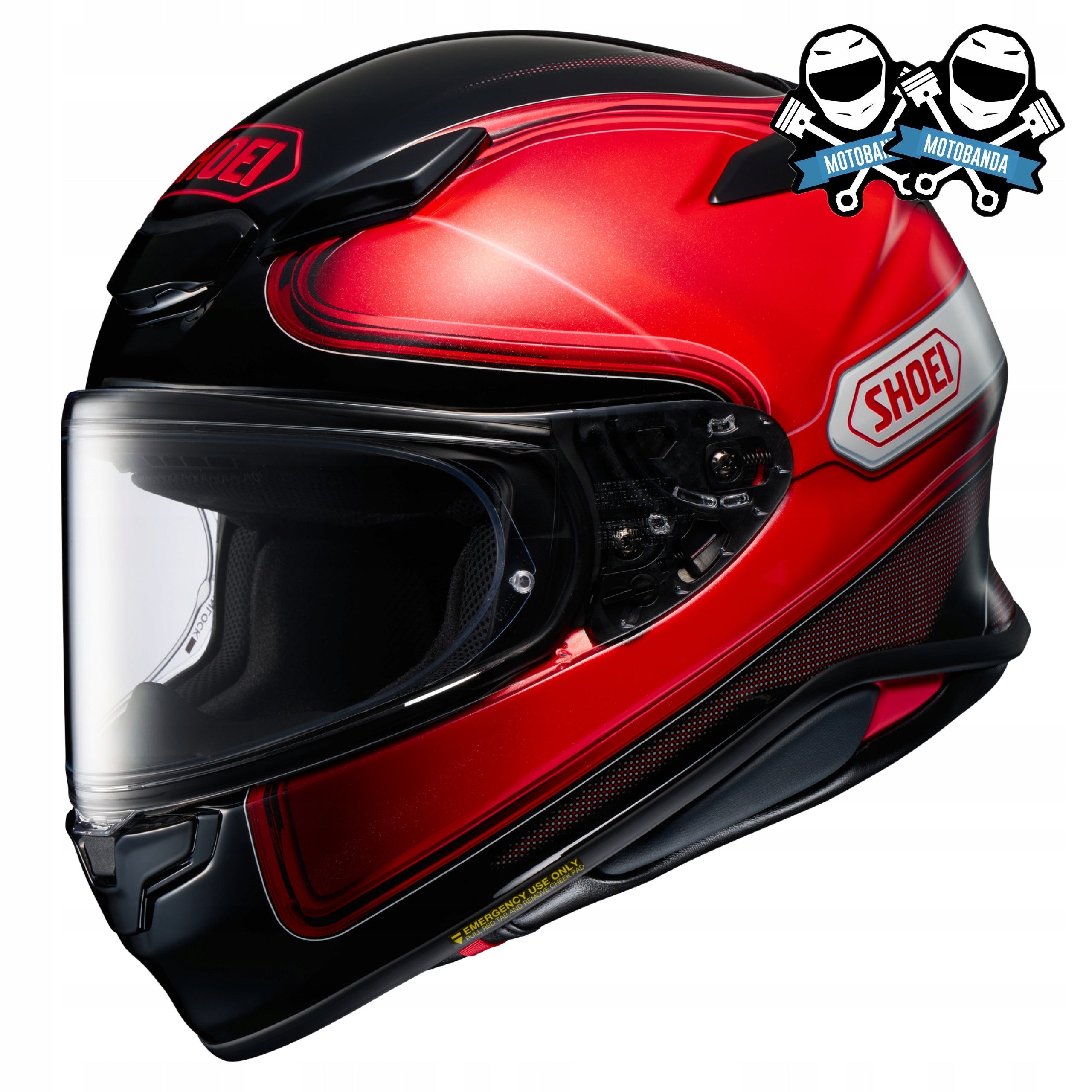MOTORCYCLE HELMET SHOEI NXR2 INTEGRAL COMPOSITE