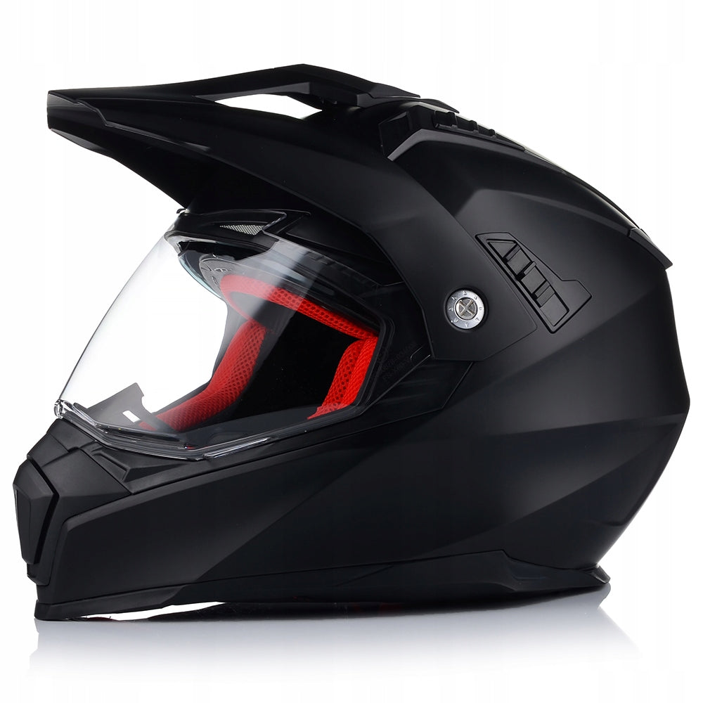 MOTORCYCLE HELMET | VITO MOLINO MAT | ENDURO CROSS QUAD ATV + VISOR + SHIELD Manufacturer's catalog number 1241S