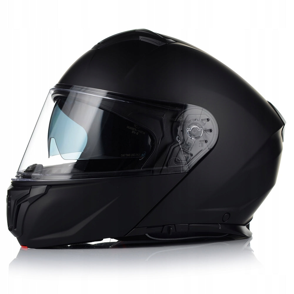MOTORCYCLE HELMET | VITO PRATO BLACK MATT | JAW ECE 22.06 + BLEND Manufacturer's catalog number 1344