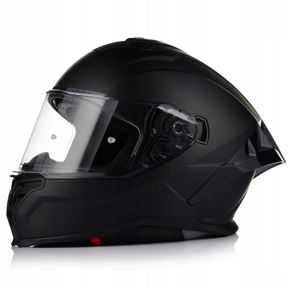 MOTORCYCLE HELMET | VITO PRESTO AERO | BLACK MATT PINLOCK SYSTEM + BLEND Packaging status original