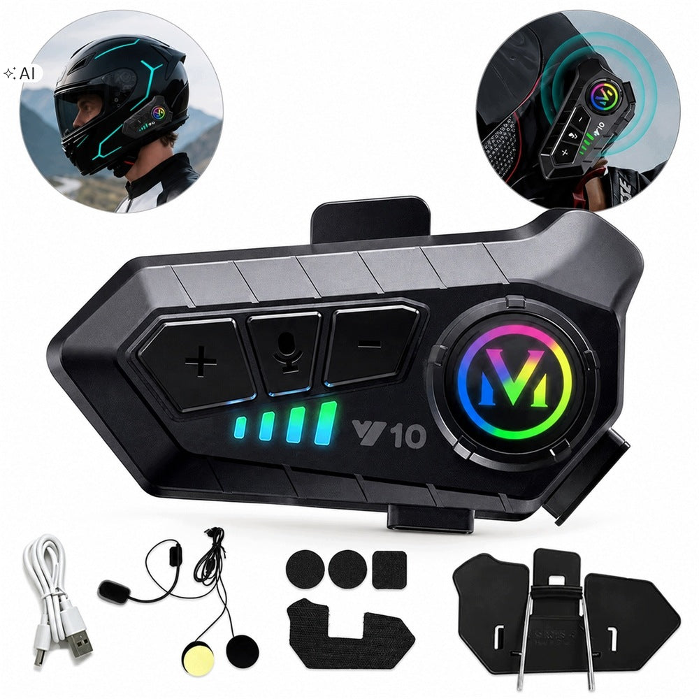 MOTORCYCLE INTERCOM BLUETOOTH Y10 Handsfree Hard Microphone