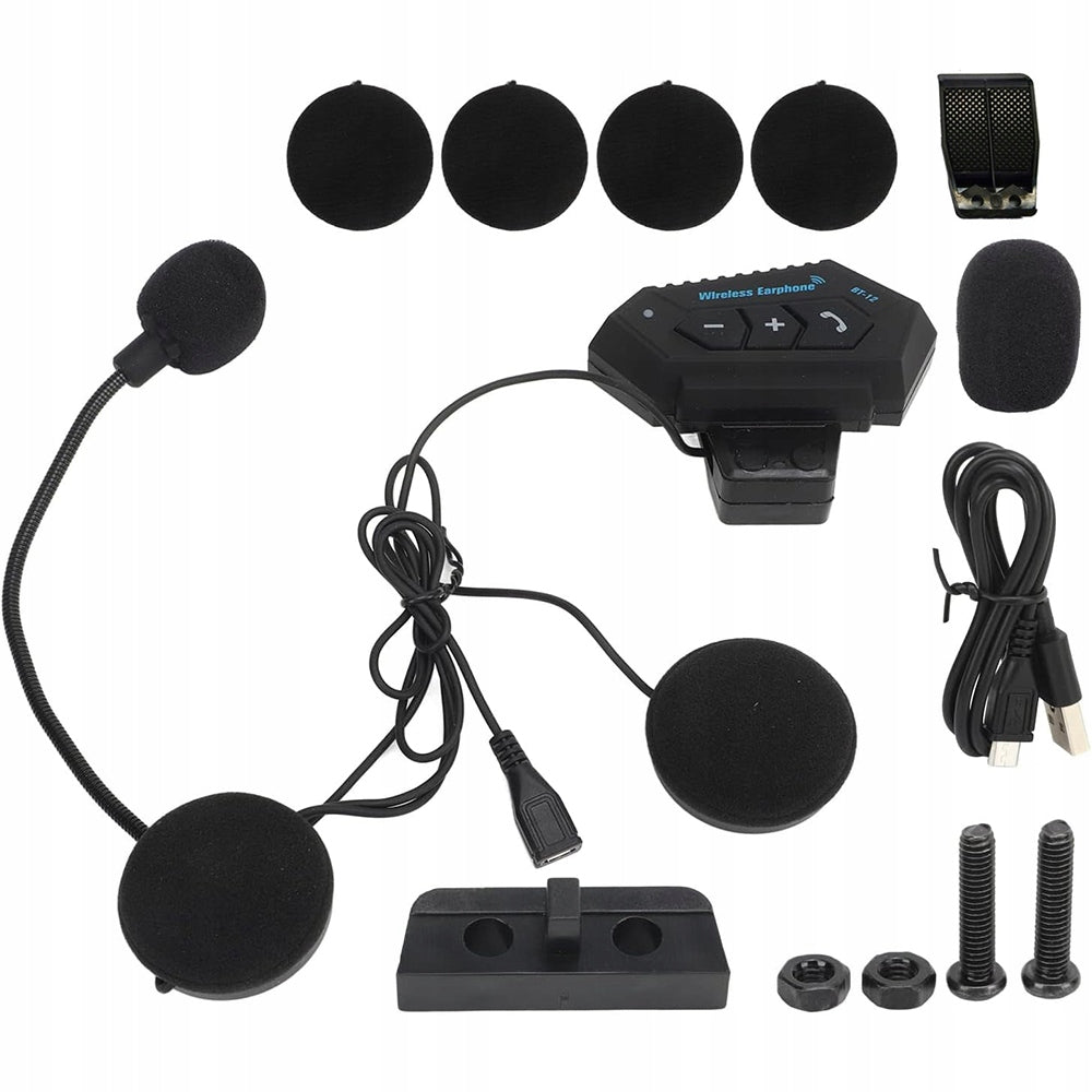 MOTORCYCLE INTERCOM SMART BLUETOOTH MOTORCYCLE HELMET KIT Manufacturer no brand