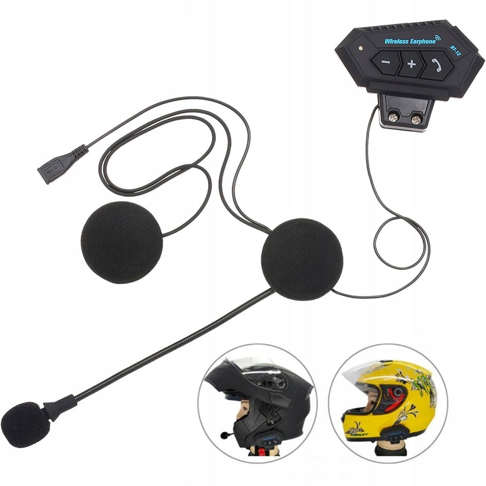 MOTORCYCLE INTERCOM SMART BLUETOOTH MOTORCYCLE HELMET KIT