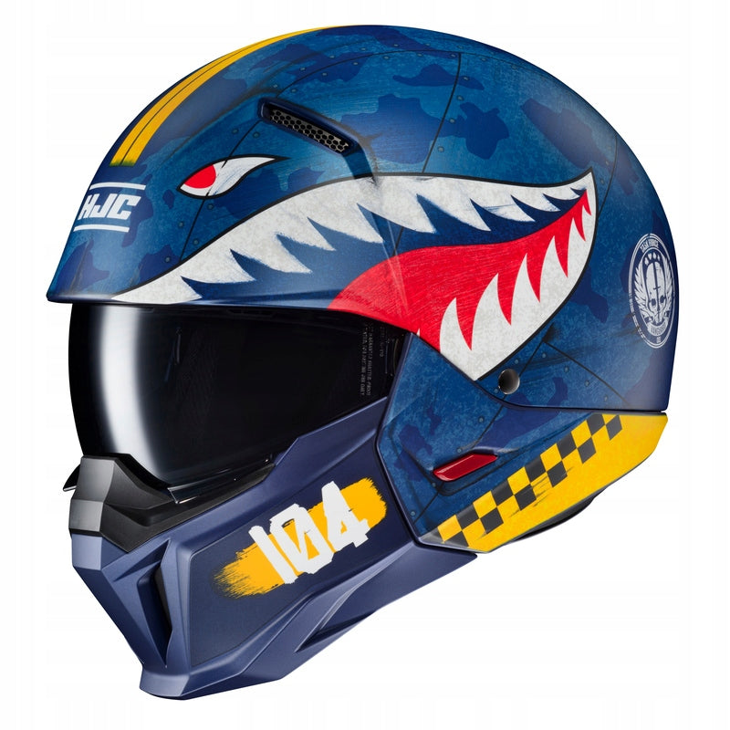 MOTORCYCLE JAW HELMET HJC I20 CALL OF DUTY VANGUARD size L