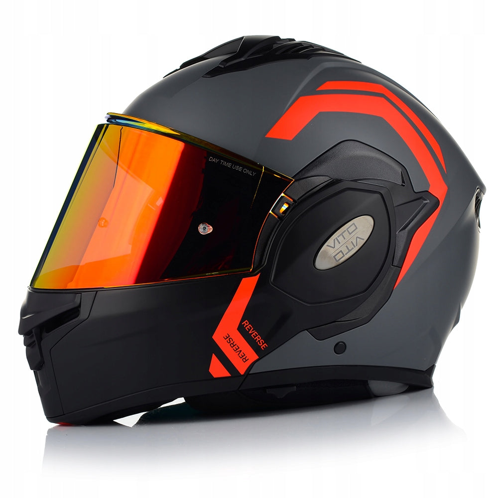 MOTORCYCLE JAW HELMET| VITO REVERSE | PINLOCK + BLEND + 2x GLASS Manufacturer's catalog number Kask + 2x szyba