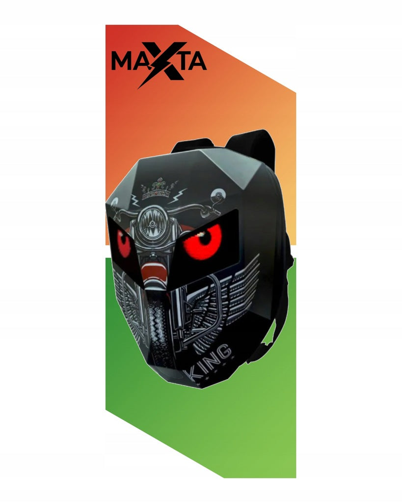 MOTORCYCLE LED BACKPACK WITH EYE DISPLAY BLUETOOTH MOTO APP Manufacturer Maxta