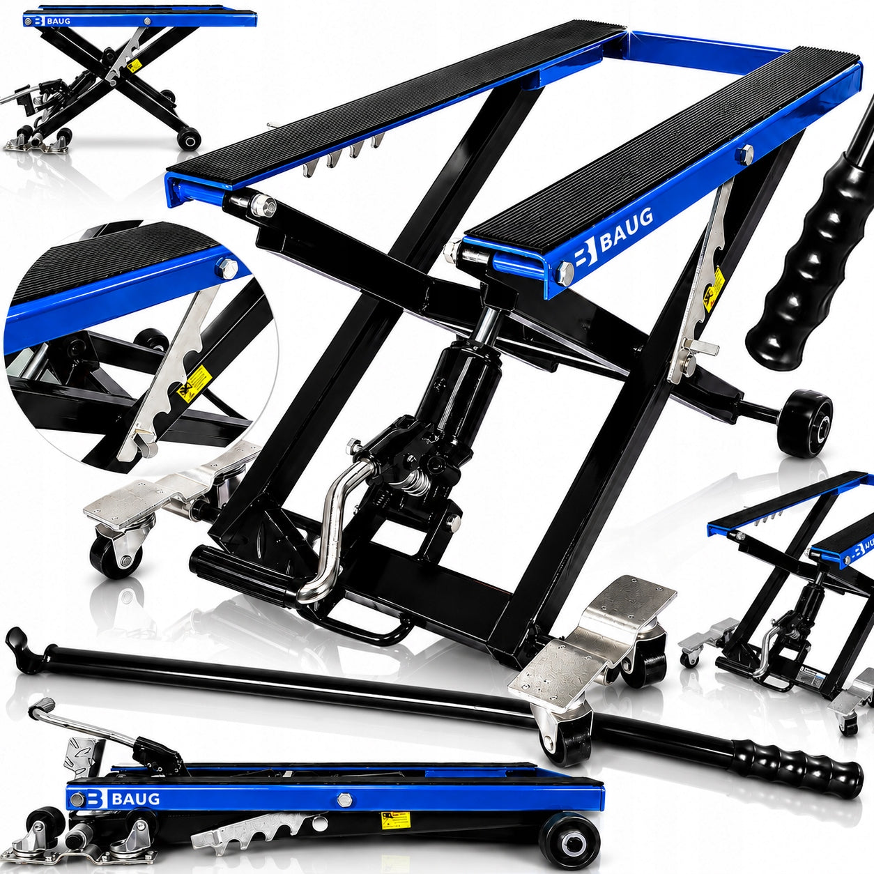 MOTORCYCLE LIFT ATV 500 KG MOTORCYCLE STAND MOTORBIKE QUAD HYDRAULIC