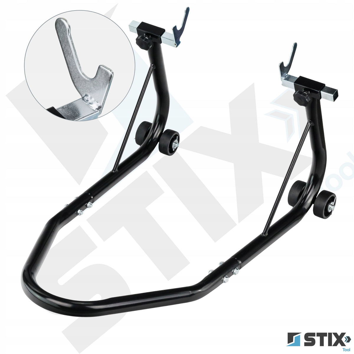 MOTORCYCLE LIFT RACK FOR REAR WHEEL MOTORCYCLE MOTOR 450KG STIX Packaging status original