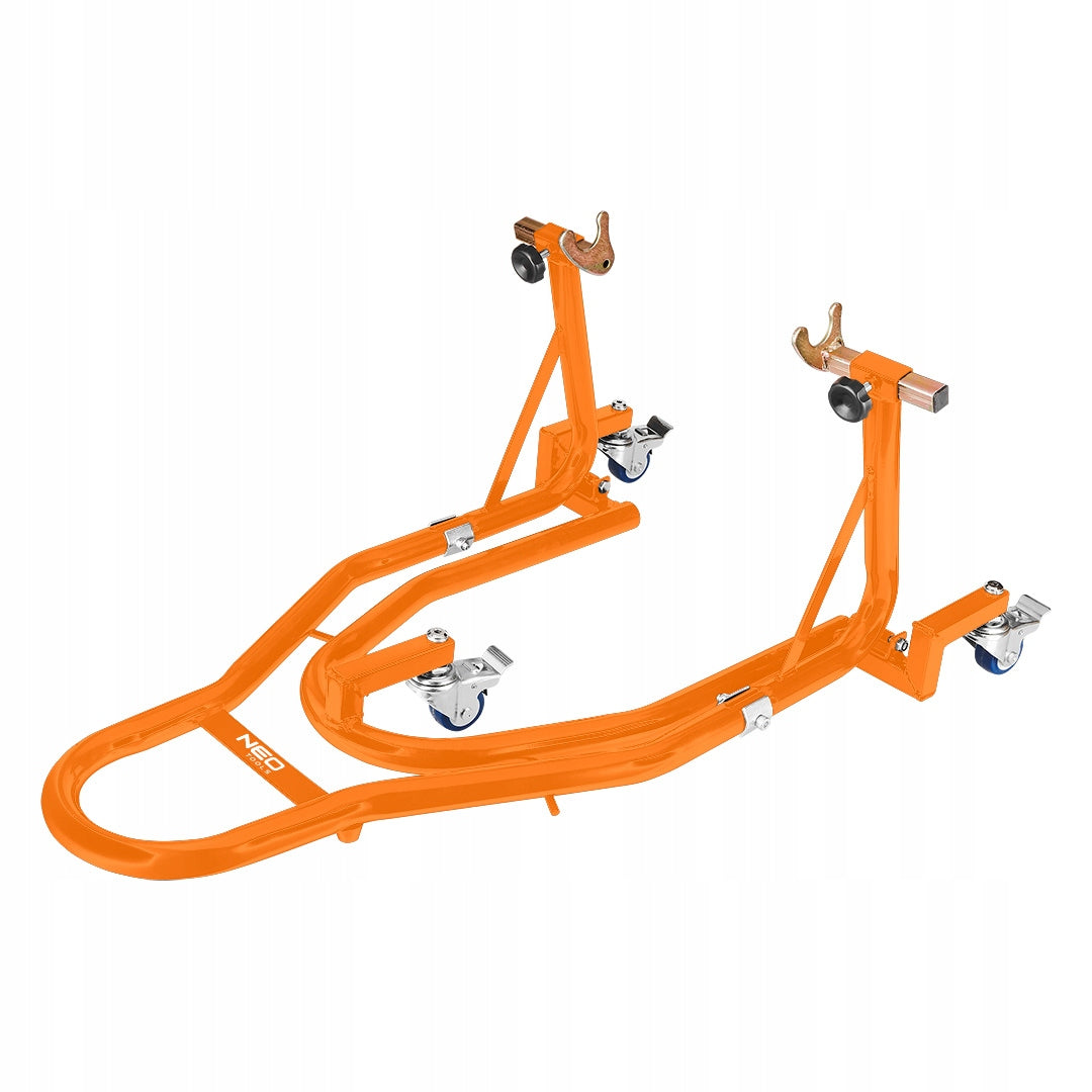 MOTORCYCLE LIFT STAND FOR REAR AND FRONT - UNIVERSAL NEO TOOLS Lifting capacity 250 kg