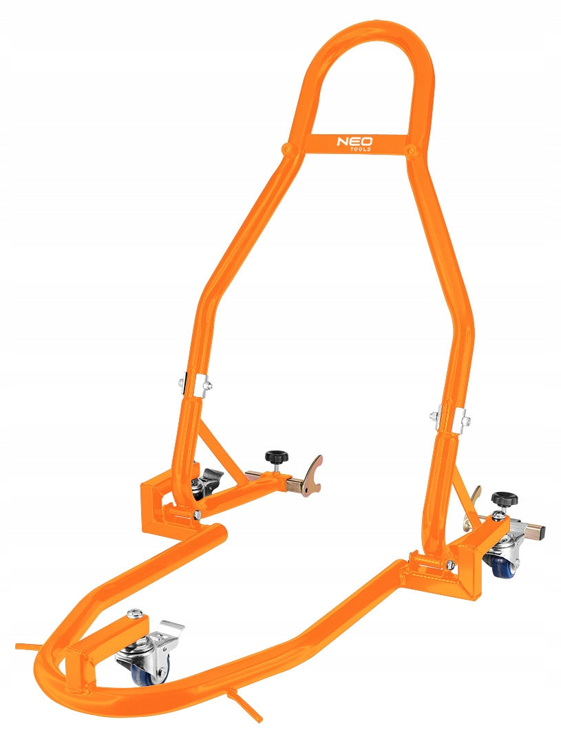 MOTORCYCLE LIFT STAND FOR REAR AND FRONT - UNIVERSAL NEO TOOLS Product weight with unit packaging 9.48 kg