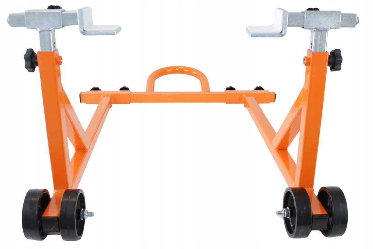 MOTORCYCLE LIFT STAND FOR REAR WHEEL, ORANGE Manufacturer code STOJAK PODNOŚNIK MOTOCYKLOWY NA TYLNE KOŁO