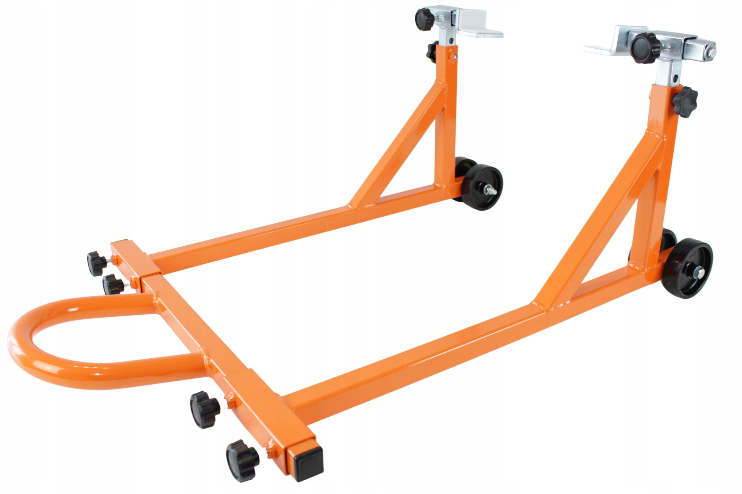 MOTORCYCLE LIFT STAND FOR REAR WHEEL, ORANGE