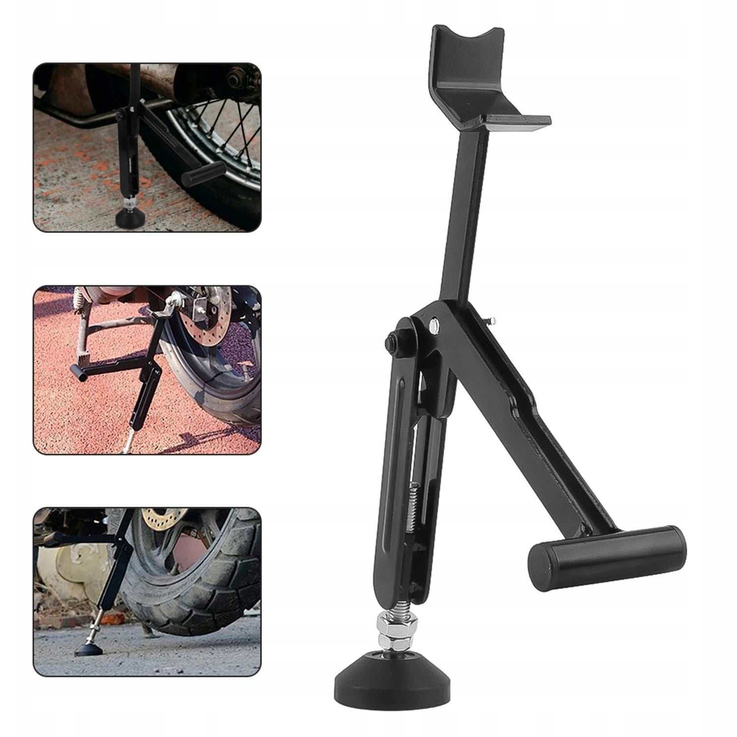 MOTORCYCLE LIFTING RACK FOLDING PORTABLE LOAD CAPACITY 250KG EASY Manufacturer no brand