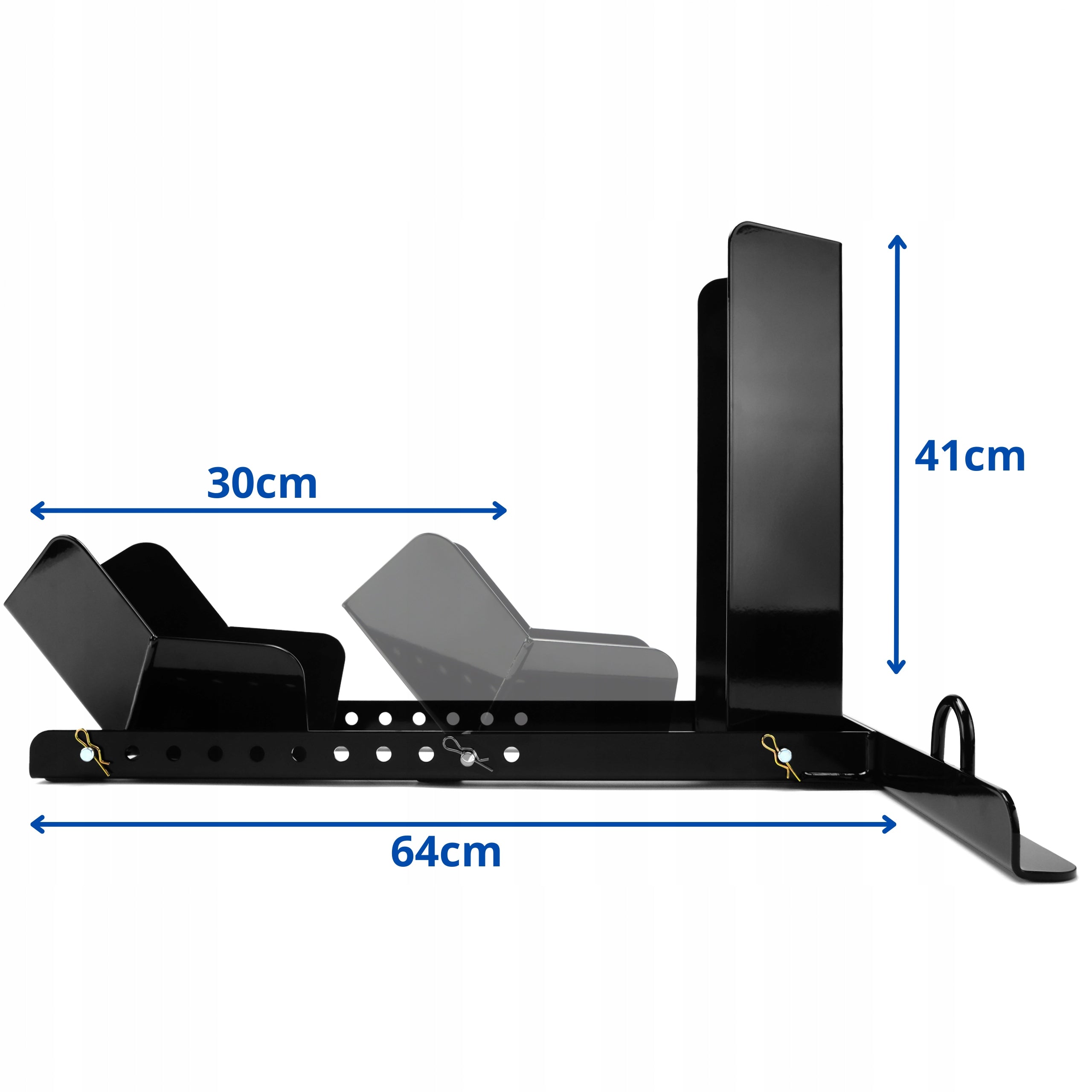 MOTORCYCLE RACK FOR TRANSPORTING TRAILER UNDER THE FRONT WITH HANDLE Packaging status original