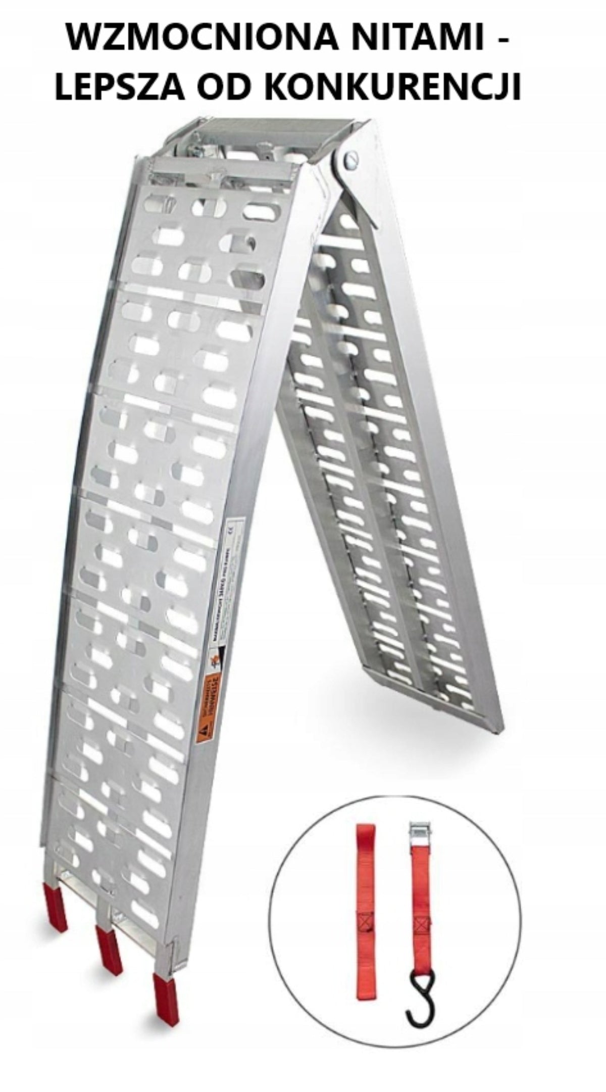 MOTORCYCLE RAMP ALUMINUM FOLDING 340KG