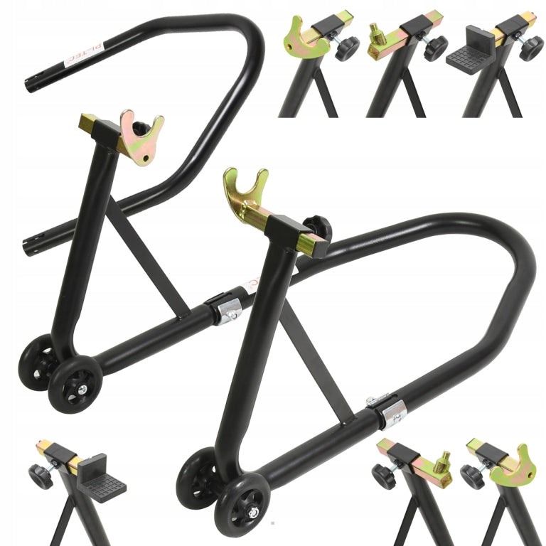 MOTORCYCLE STAND MOTORCYCLE 340kg REAR FRONT COMBO super set