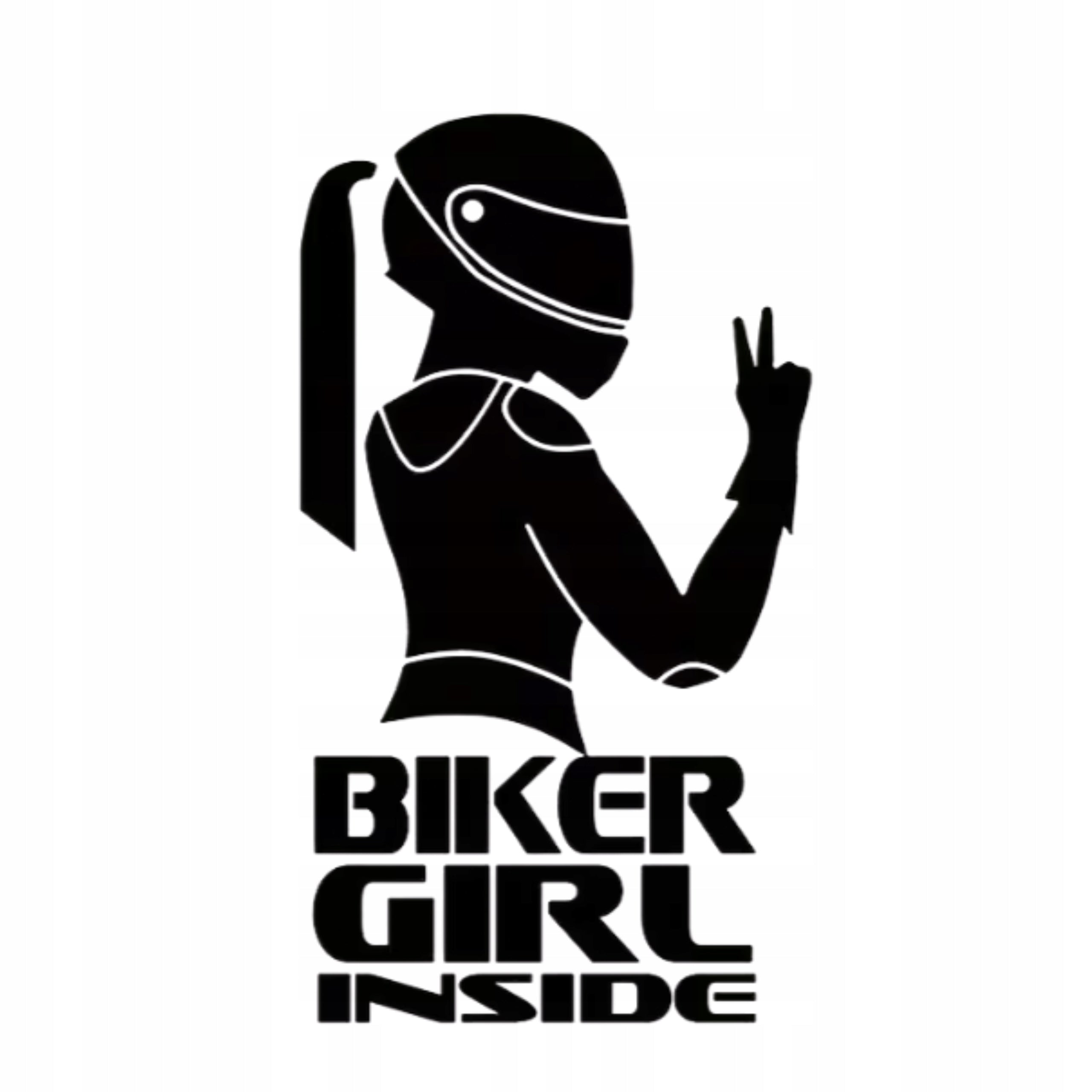 MOTORCYCLE STICKER HELMET LAPTOP GIRL MOTORCYCLE BOTTLE SCOOTER