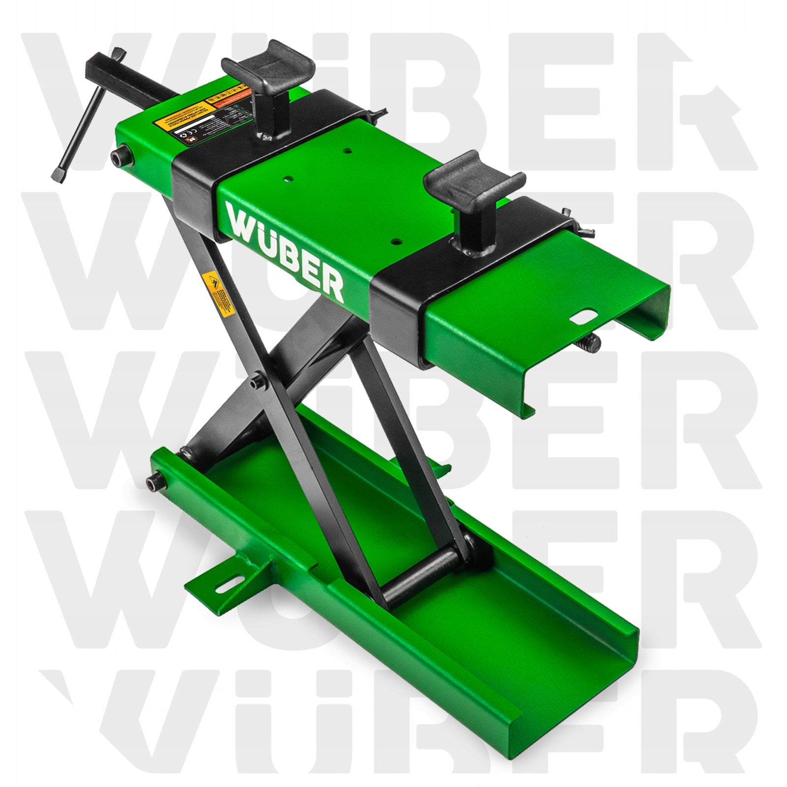 MOTORCYCLE TRAPEZOIDAL SCREW LIFTER 500 KG SCISSOR STAND PLATFORM Minimum lifting height 90 mm
