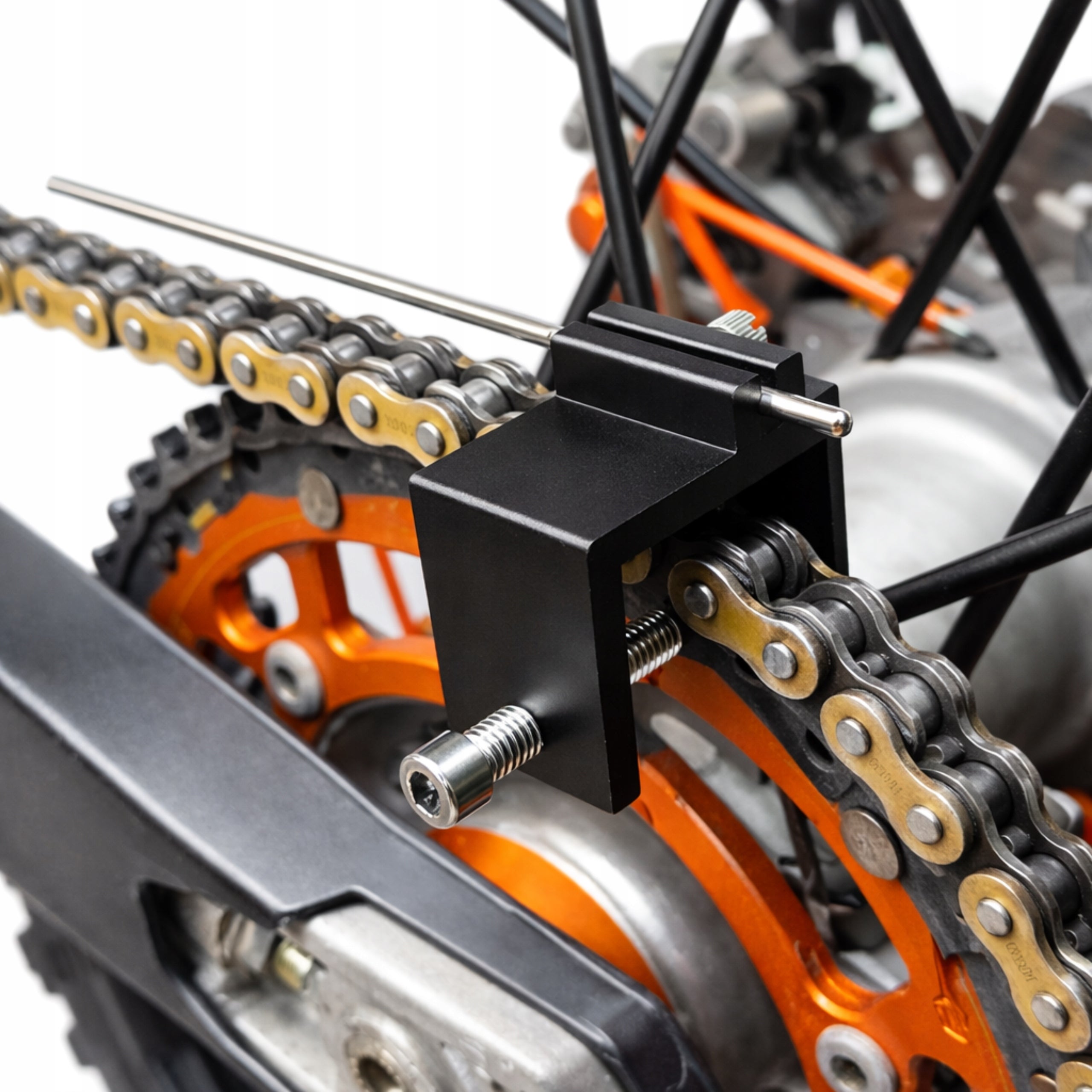 MOTORCYCLE WHEEL CENTERING CHAIN ALIGNMENT TOOL Manufacturer code 98167417