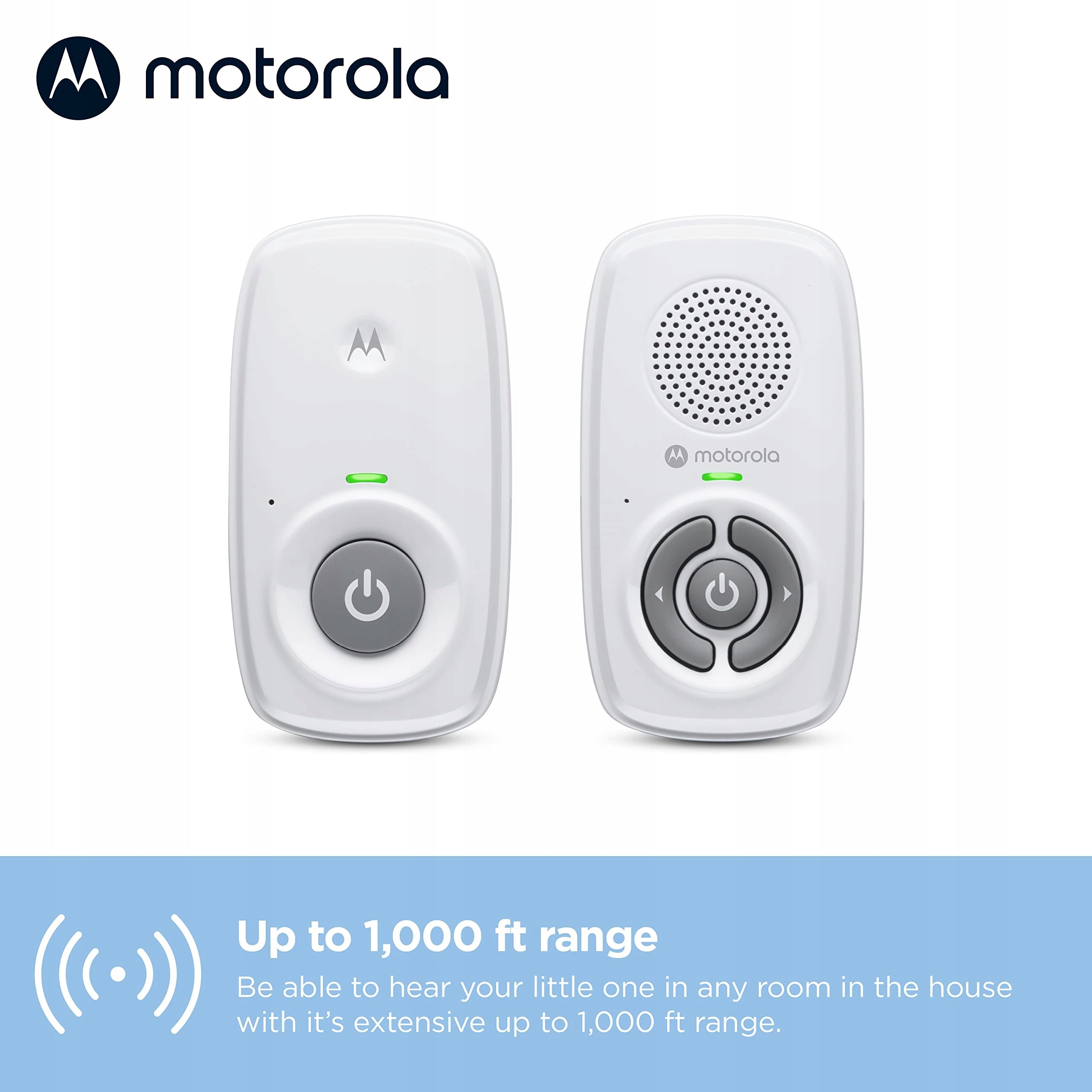 MOTOROLA BABY MONITOR DIGITAL AUDIO RANGE 300M Brand Motorola