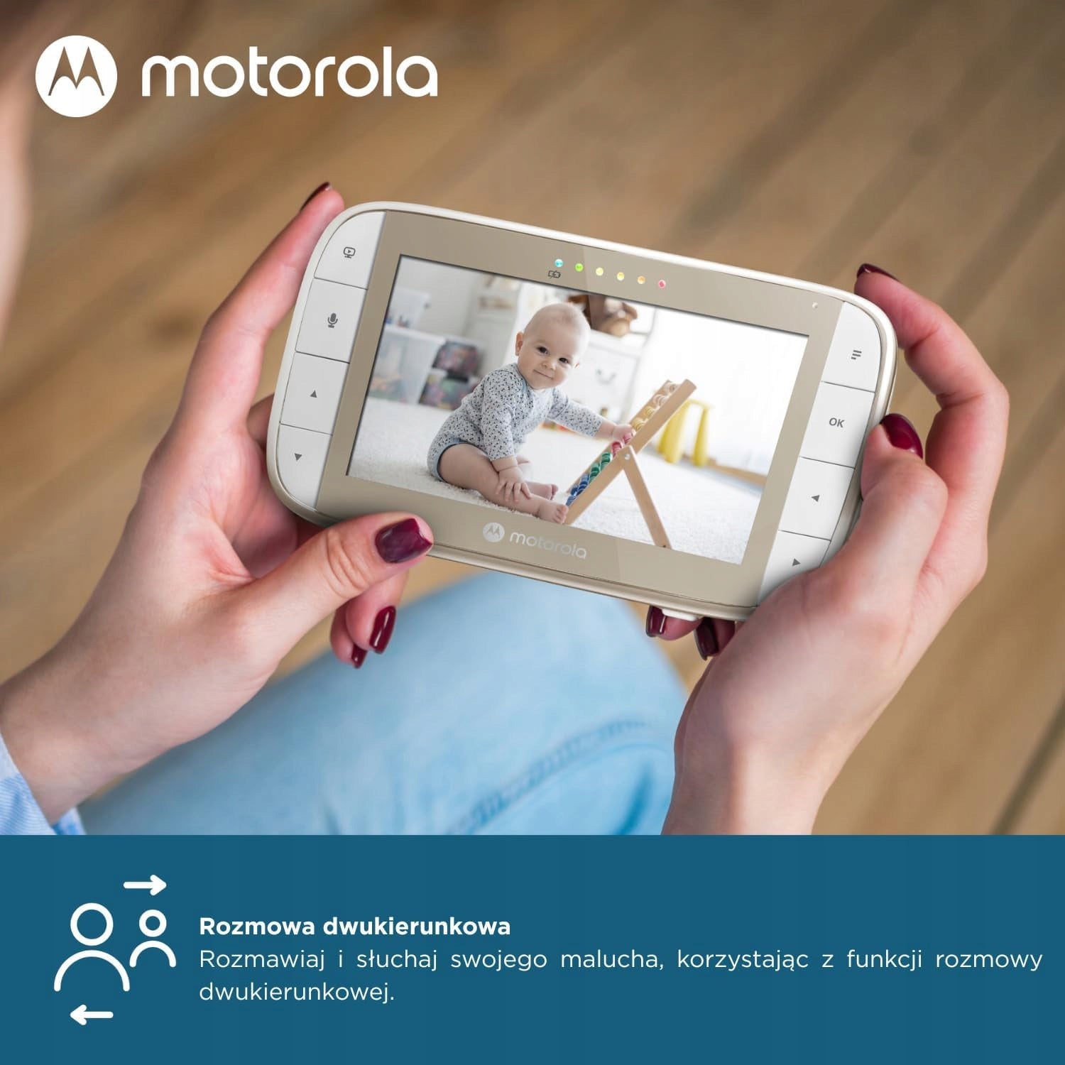 MOTOROLA Baby Monitor VM50G 300M Tem Brand Motorola