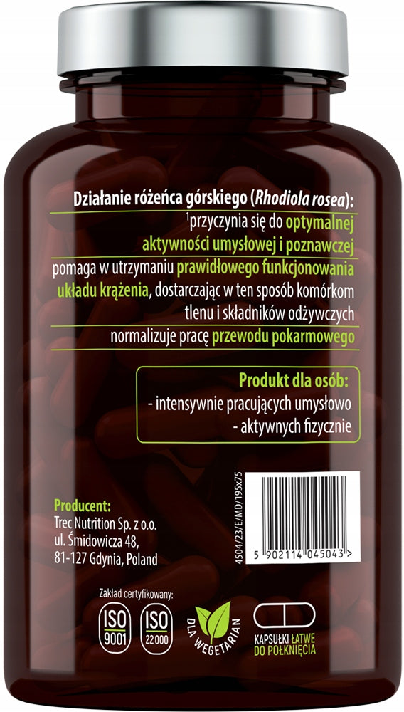 MOUNTAIN ROSARY Mind Cognitive Functions Root Extract RHODIOLA ROSEA Expiration date not specified