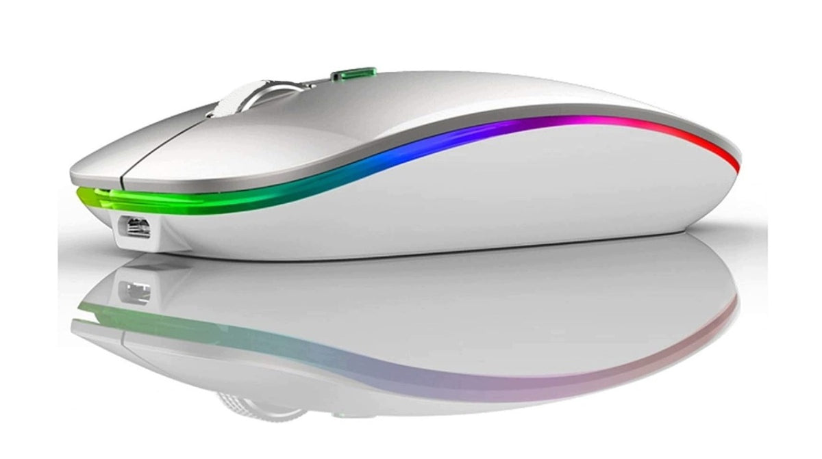 MOUSE OPTICAL MOUSE WIRELESS SLIM 2,4 GHz BLUETOOTH FOR LAPTOP WHITE Packaging status original