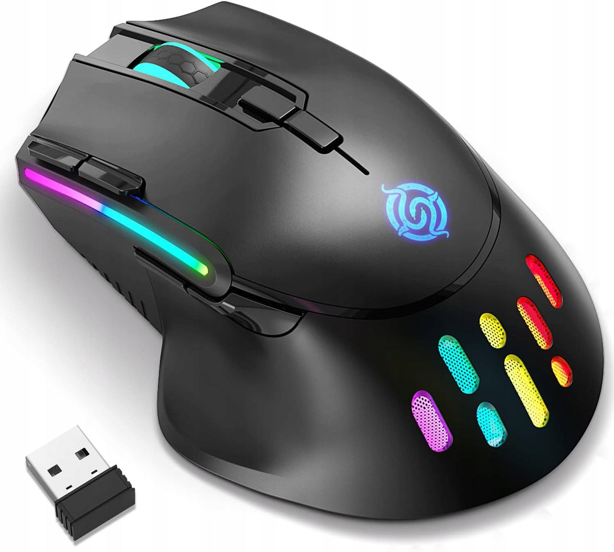 MOUSE WIRELESS OPTICAL GAMING MOUSE USB LAPTOP PC 3-mode DPI