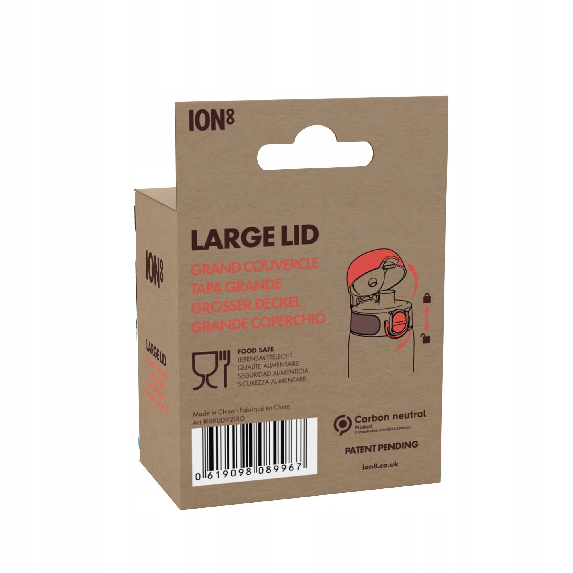 MOUTHPIECE CAP COVERS LARGE FOR BOTTLE ION8 : 0,75 - 0,9 - 1 -1,2 L Volume 0 ml