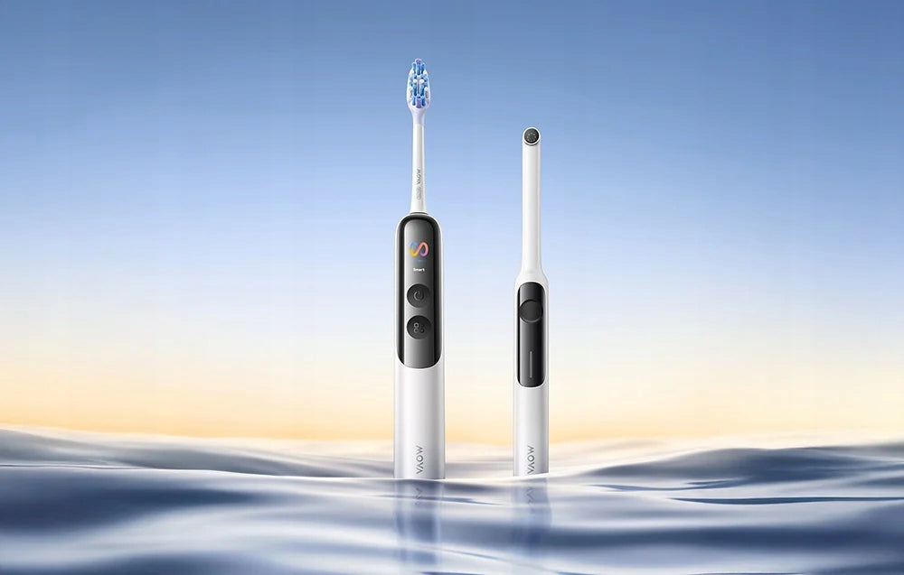 MOVA Fresh 20 Sensus Electric Toothbrush AI Analysis 2 Tips White Manufacturer code ATS25B