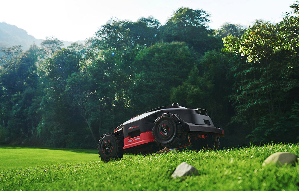MOVA LiDAX Ultra 2000 AWD 40cm 2000m2 LiDAR AI Lawn Mower Mowing performance 2000 m²