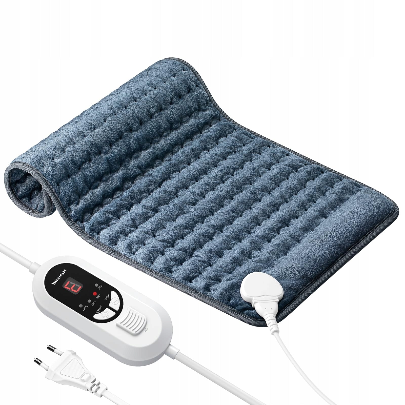 MOWEND Electric Heating Pillow 6 Settings 30x60cm For Body Pain