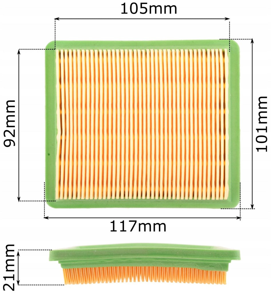 MOWER AIR FILTER FOR NAC T375 T475 T575 T675 S510 511 LS46 LS50 S461 Brand no brand