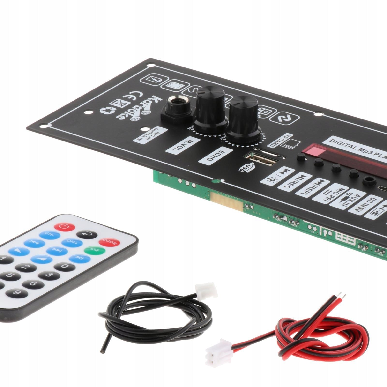 MP3 Amplifier Board Rated 30W/Peak 120W USB Digital Display Support MP3 FM Brand no brand