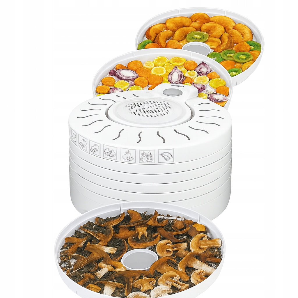 MPM MSG-01 FOOD DRYER FOR HERB FRUIT MUSHROOMS 5 TRAYS DIAMETER 28 CM