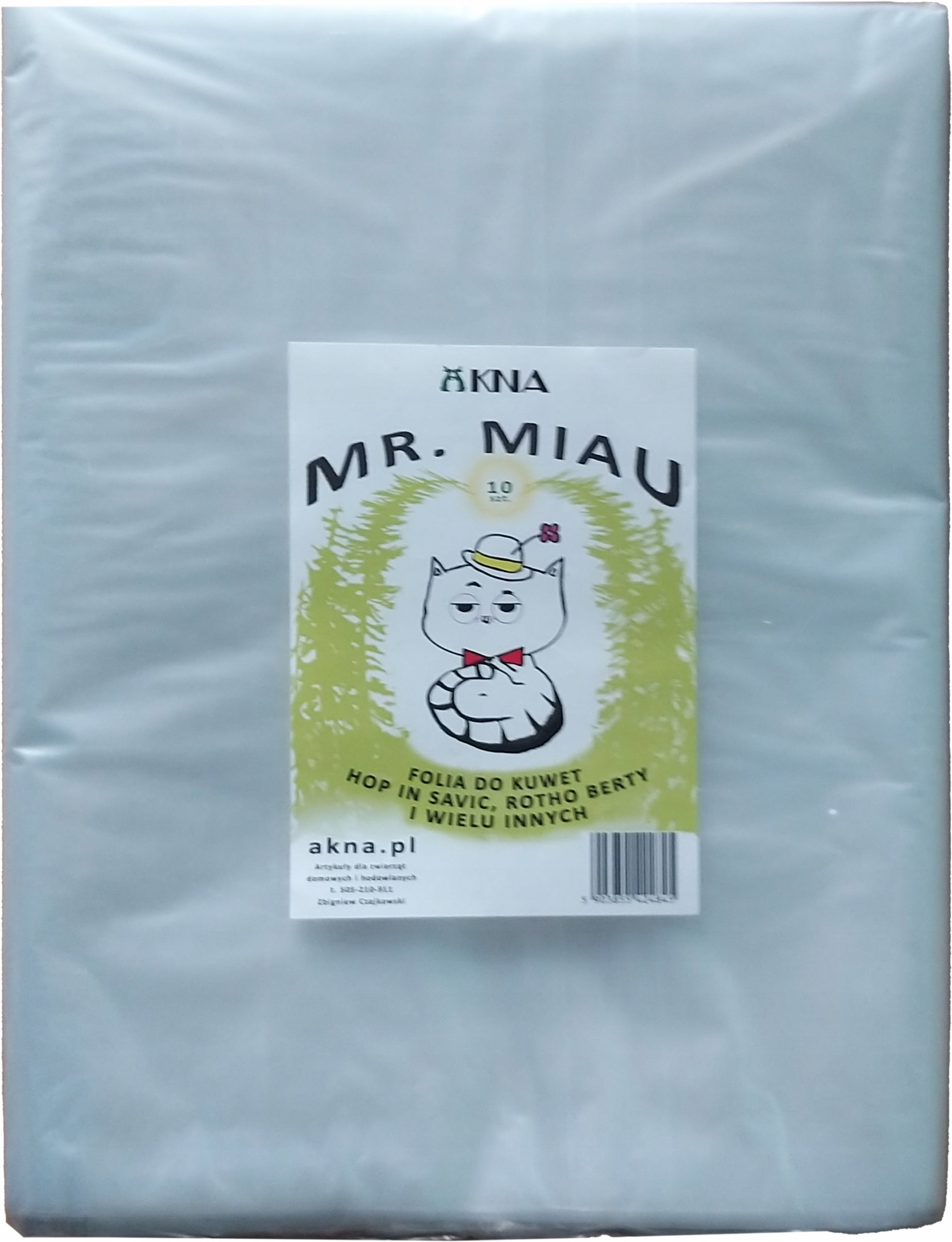MR. MIAU PROTECTIVE FILM FOR LITTER BOX SAVIC HOP IN ROTHO BERTY OTHER 10PCS.