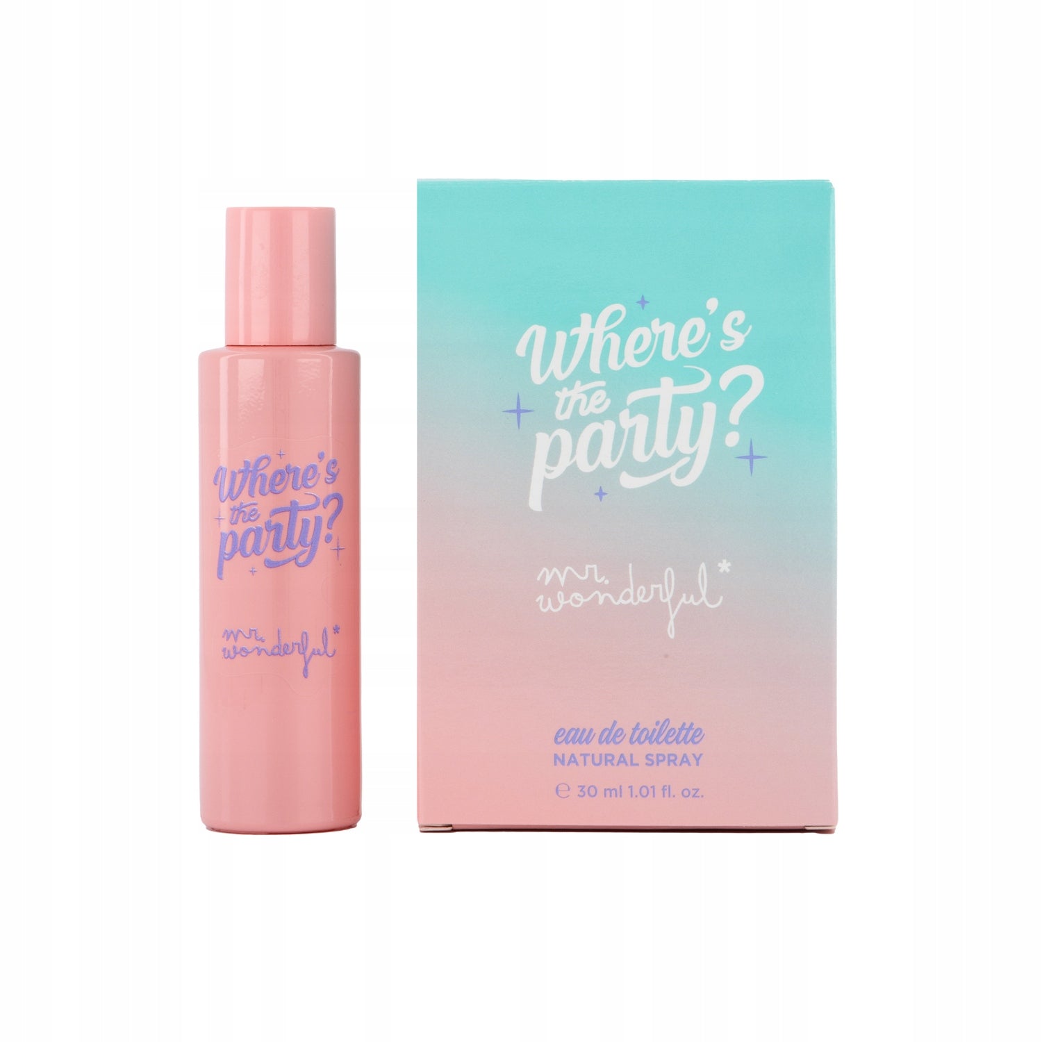 MR WONDERFUL where's the party? EAU DE TOILETTE EDT 30ML