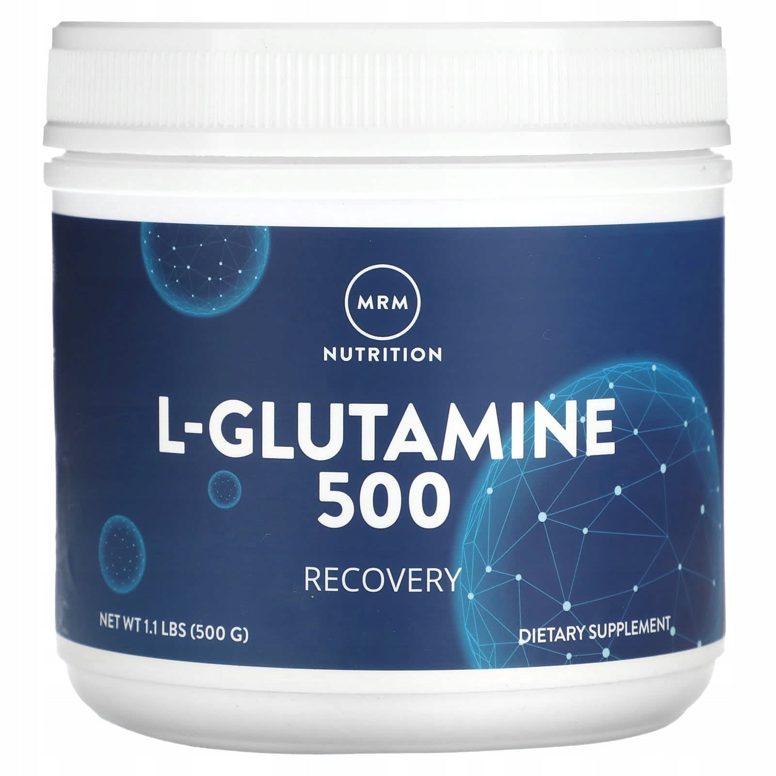 MRM Nutrition, L-glutamine 500, 500 g