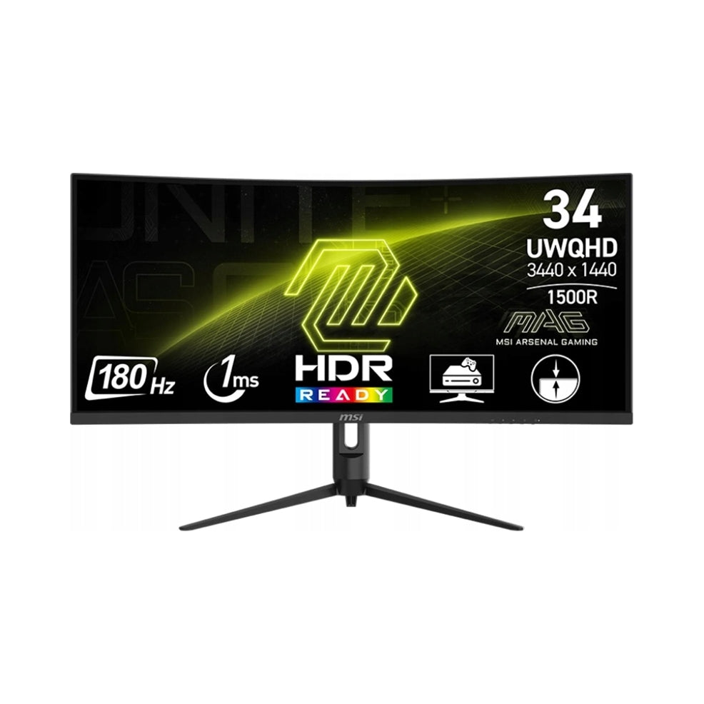 MSI MAG 342CQR E2 34" Herní monitor LED VA 180Hz 1ms 3440 × 1440