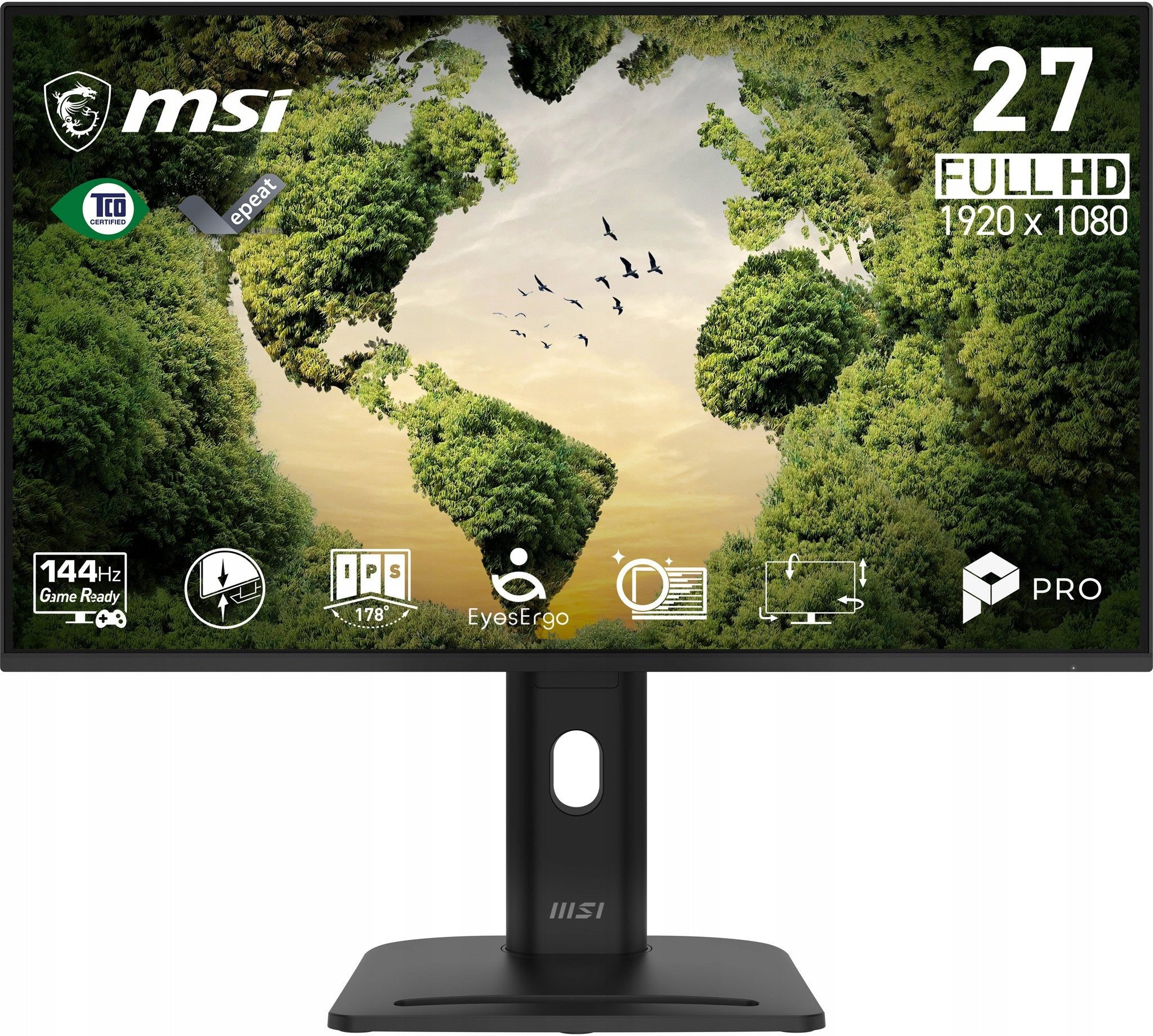 MSI PRO MP275PGN E14 Monitor 1920 x 1080 (FullHD) IPS 144 Hz