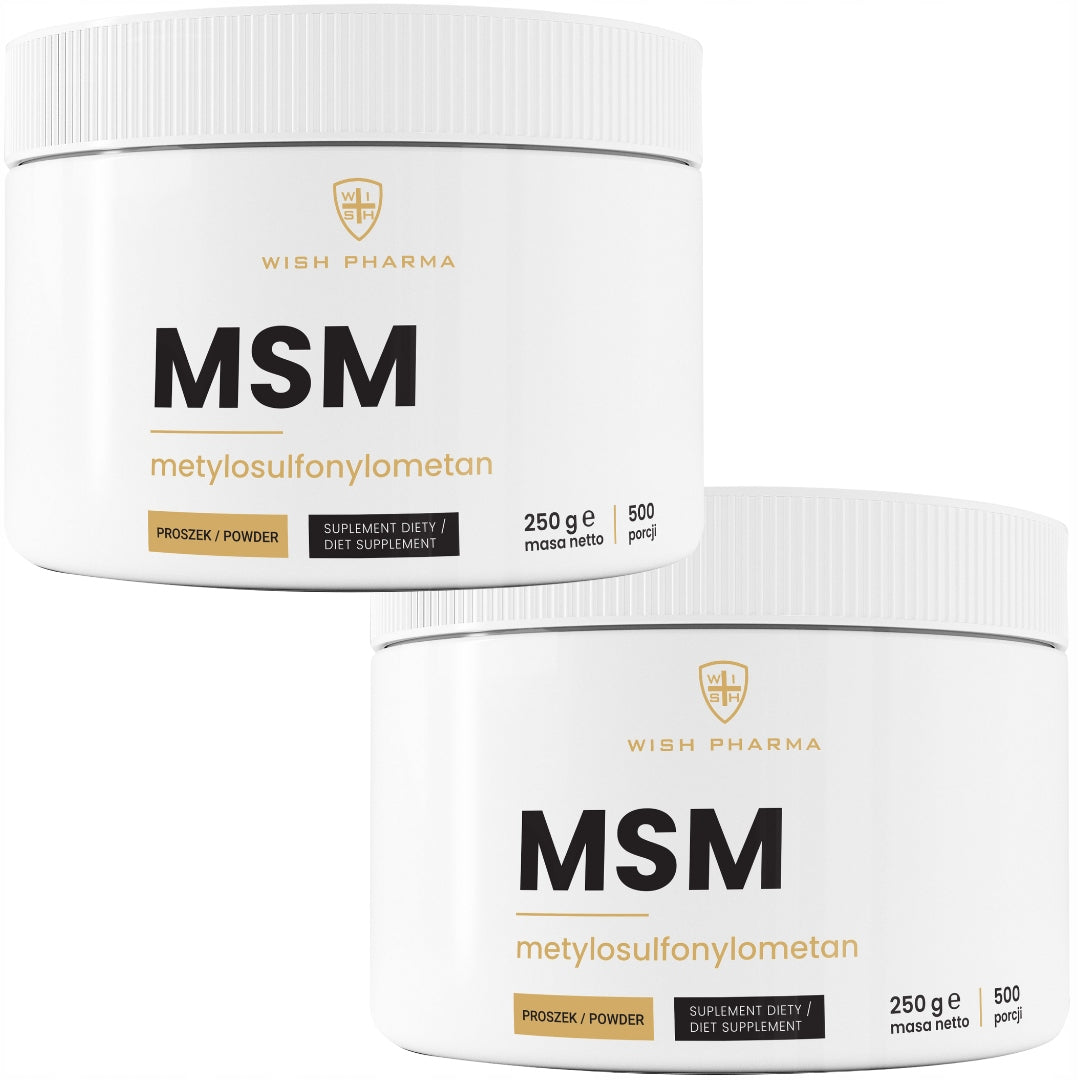 MSM Organic Sulfur Joints Muscle Skin Powder 100% Pure Powder 500 g