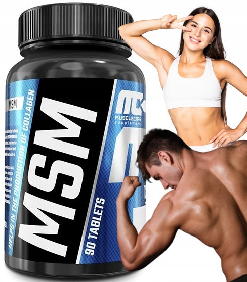MSM Organic Sulfur STRONG JOINTS Muscle Care MSM - 90 tablets
