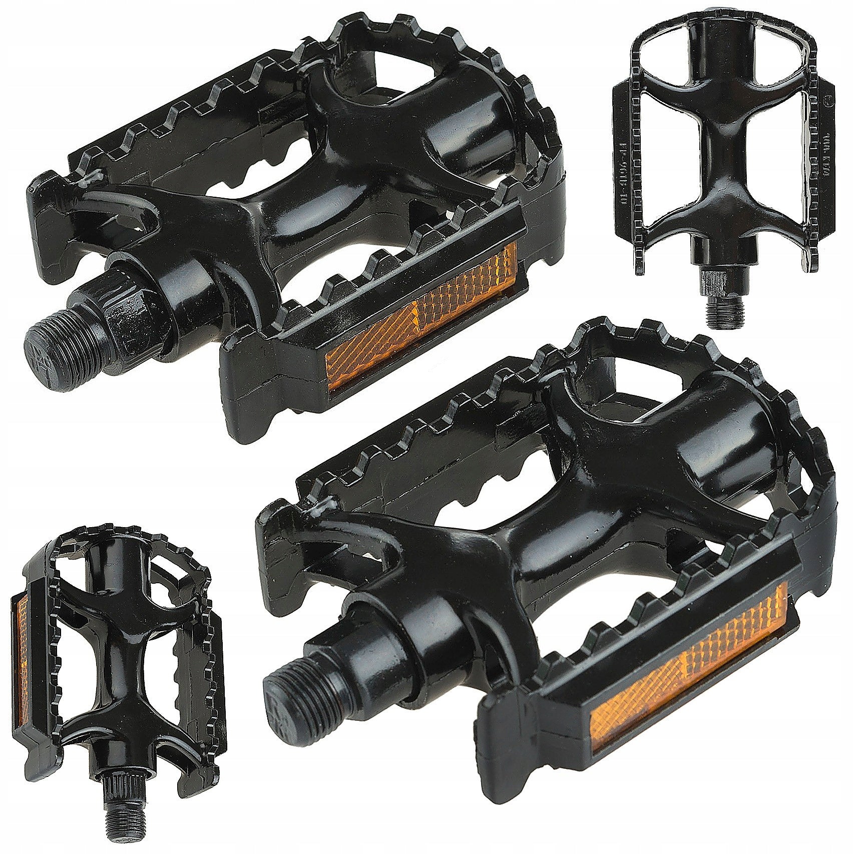 MTB BIKE PEDALS FP-961 ALUMINIUM WITH REFLECTORS