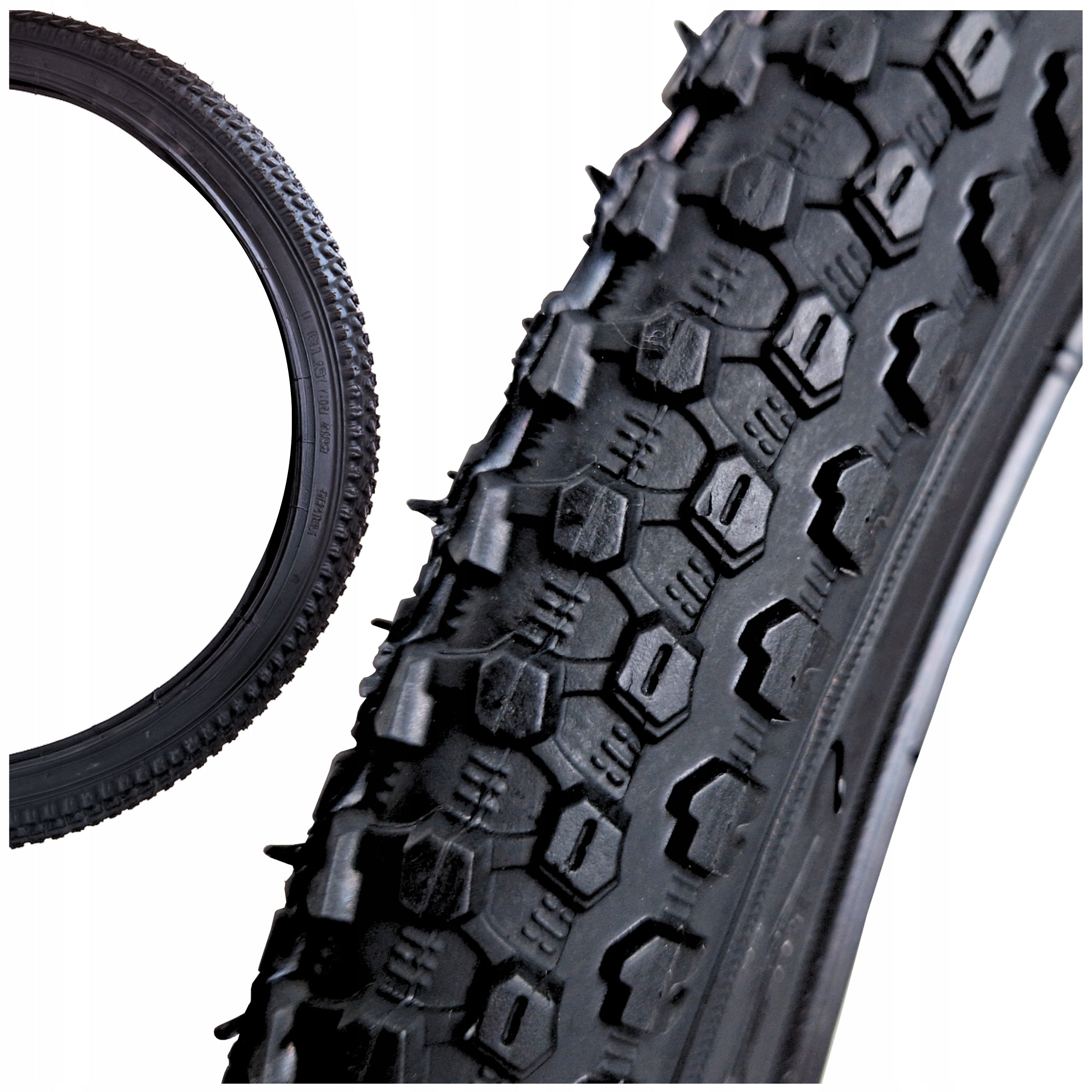 MTB MOUNTAIN BIKE TYRE VELOXO DIRTRIDER 26X2,125BLACK 26 INCHES