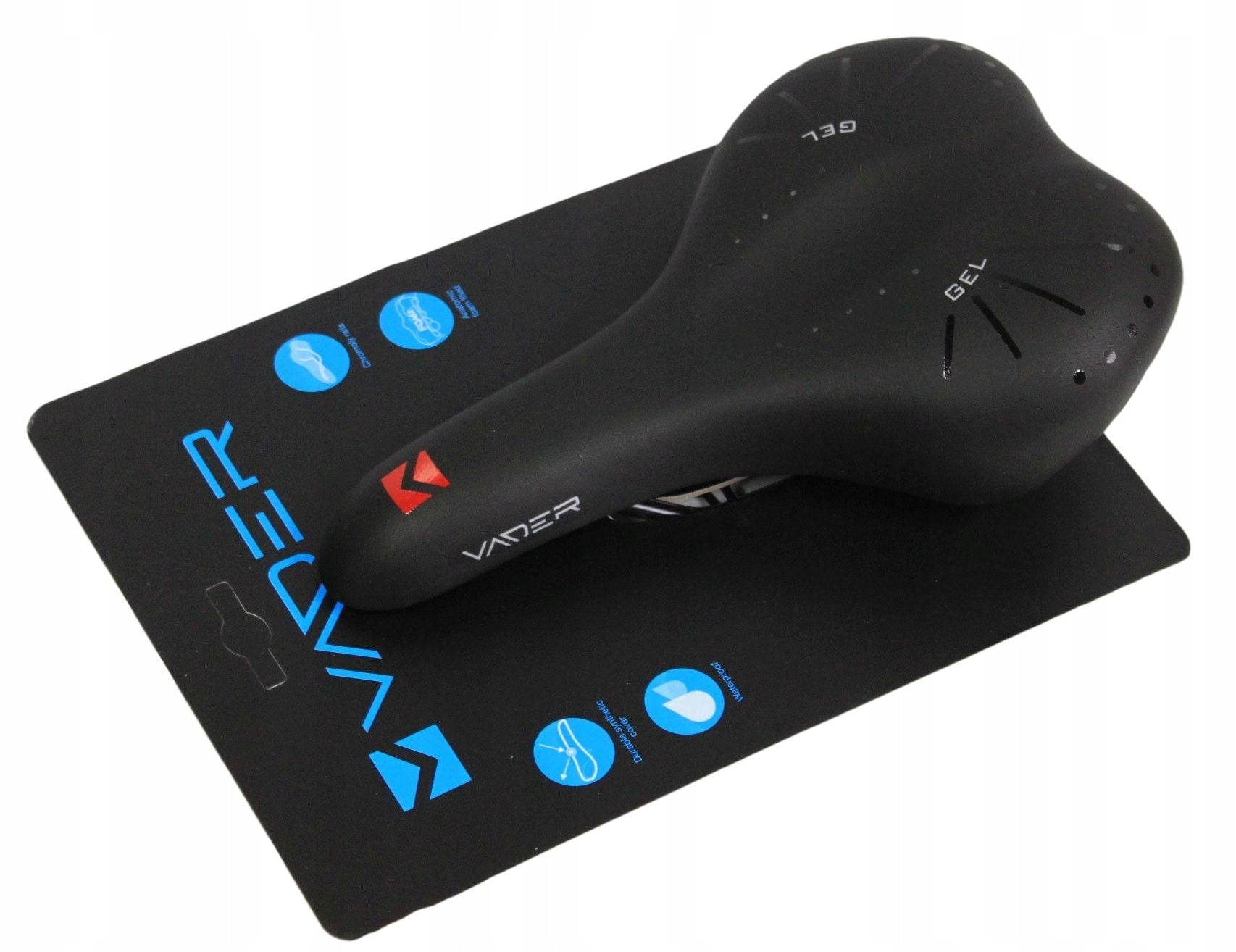 MTB XC Trekking bicycle saddle soft: GEL